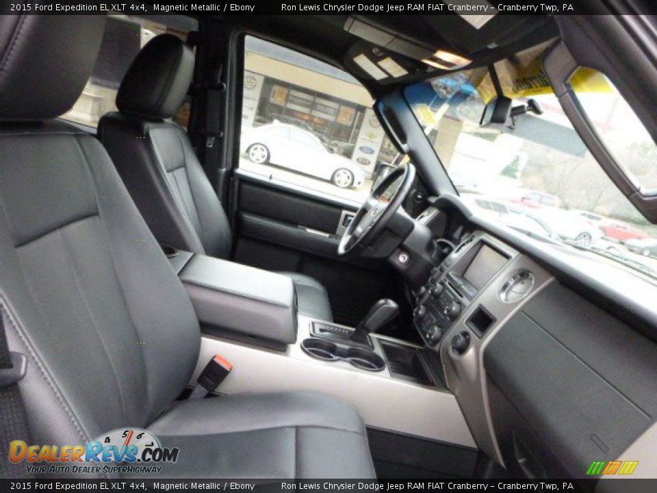 2015 Ford Expedition EL XLT 4x4 Magnetic Metallic / Ebony Photo #6
