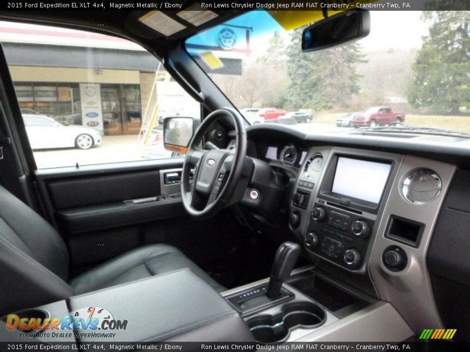 2015 Ford Expedition EL XLT 4x4 Magnetic Metallic / Ebony Photo #7