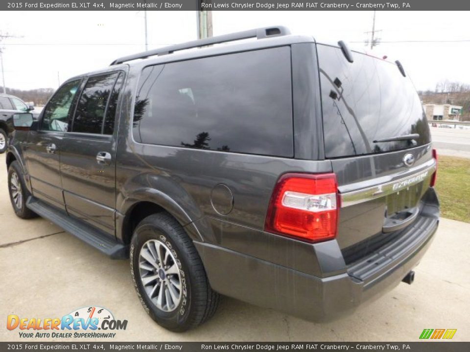 2015 Ford Expedition EL XLT 4x4 Magnetic Metallic / Ebony Photo #11