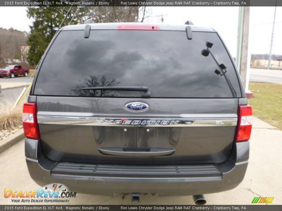 2015 Ford Expedition EL XLT 4x4 Magnetic Metallic / Ebony Photo #12