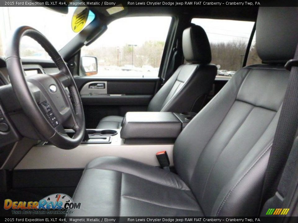 2015 Ford Expedition EL XLT 4x4 Magnetic Metallic / Ebony Photo #13