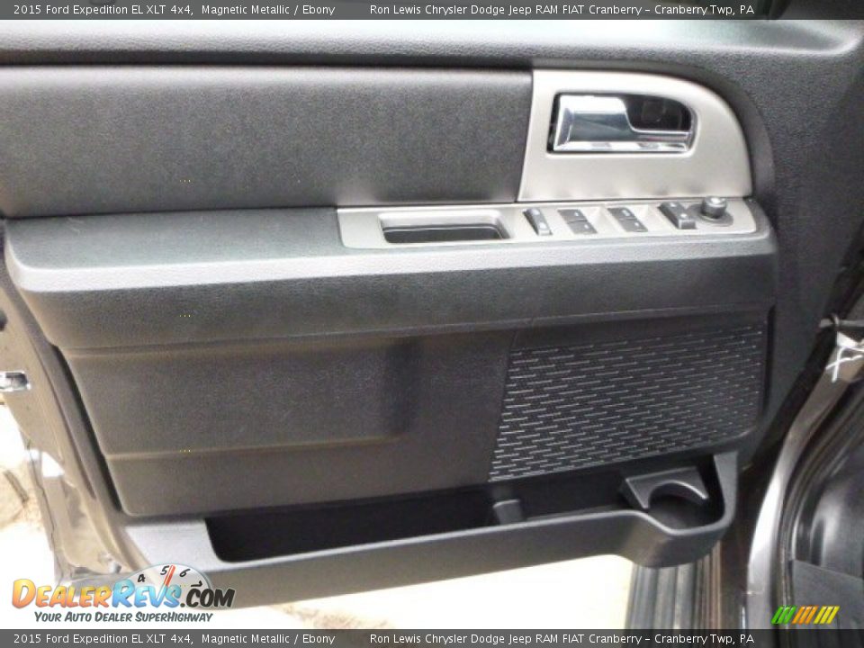 2015 Ford Expedition EL XLT 4x4 Magnetic Metallic / Ebony Photo #14