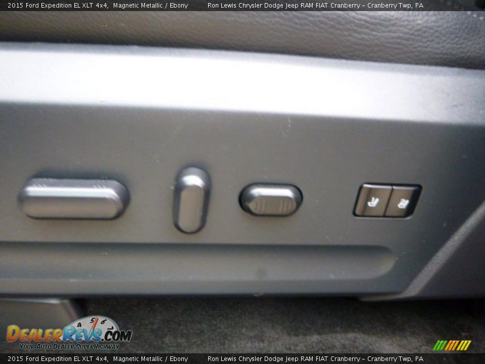 2015 Ford Expedition EL XLT 4x4 Magnetic Metallic / Ebony Photo #16