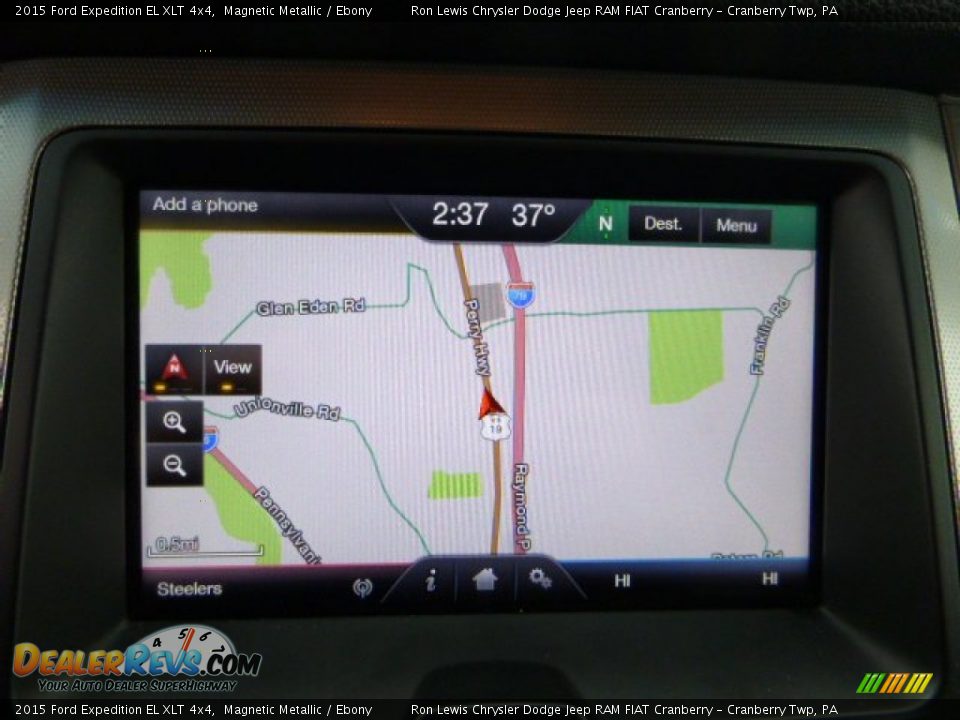 2015 Ford Expedition EL XLT 4x4 Magnetic Metallic / Ebony Photo #18