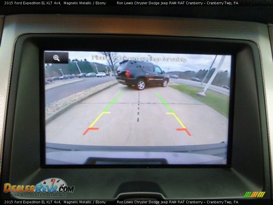 2015 Ford Expedition EL XLT 4x4 Magnetic Metallic / Ebony Photo #19