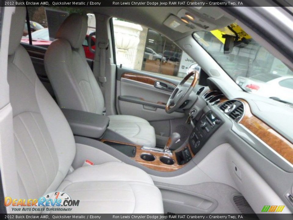 2012 Buick Enclave AWD Quicksilver Metallic / Ebony Photo #6