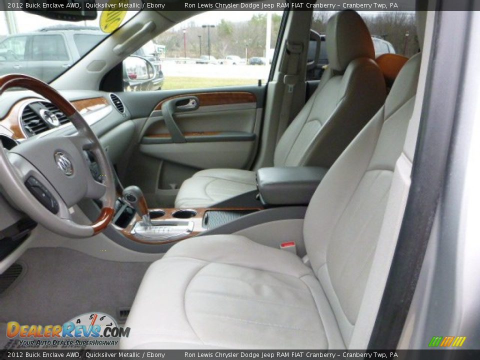 2012 Buick Enclave AWD Quicksilver Metallic / Ebony Photo #14