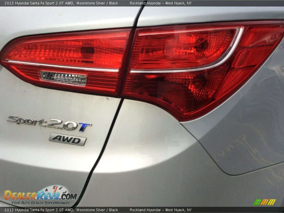 2013 Hyundai Santa Fe Sport 2.0T AWD Moonstone Silver / Black Photo #21
