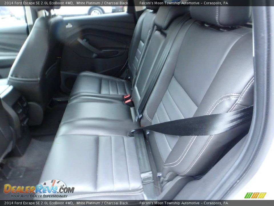 2014 Ford Escape SE 2.0L EcoBoost 4WD White Platinum / Charcoal Black Photo #16