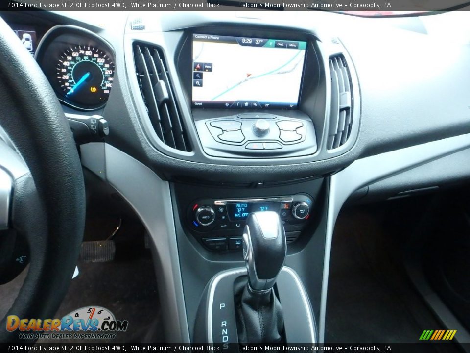 2014 Ford Escape SE 2.0L EcoBoost 4WD White Platinum / Charcoal Black Photo #22