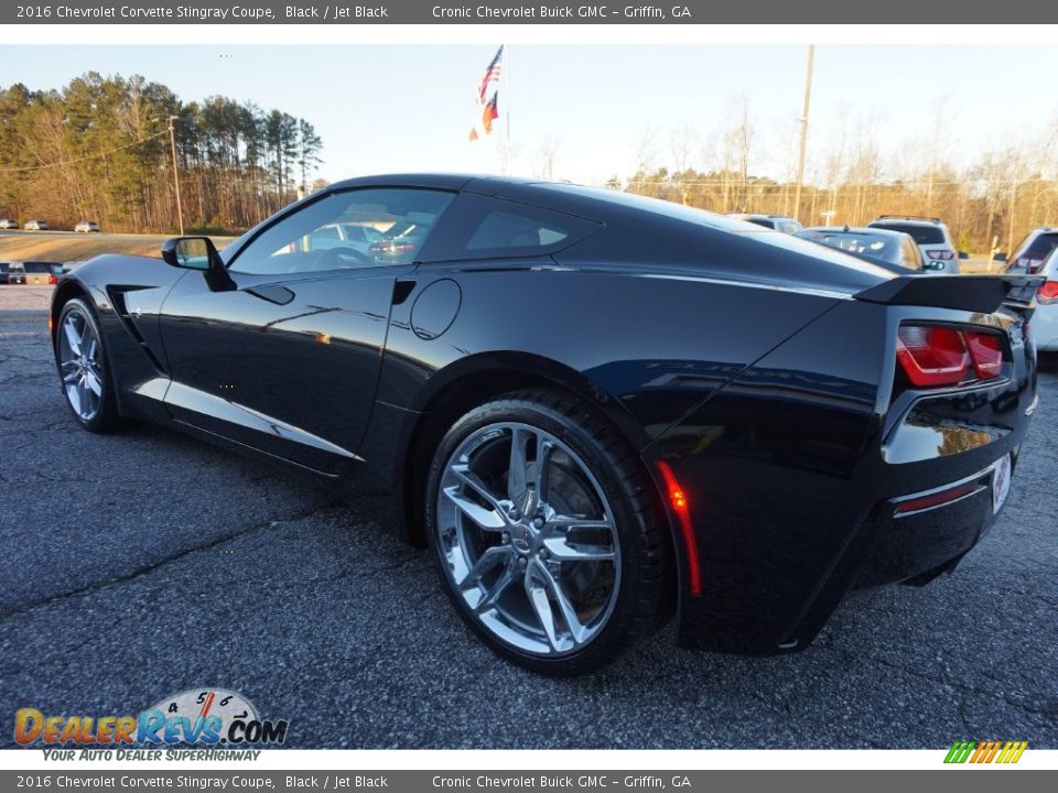 2016 Chevrolet Corvette Stingray Coupe Black / Jet Black Photo #5