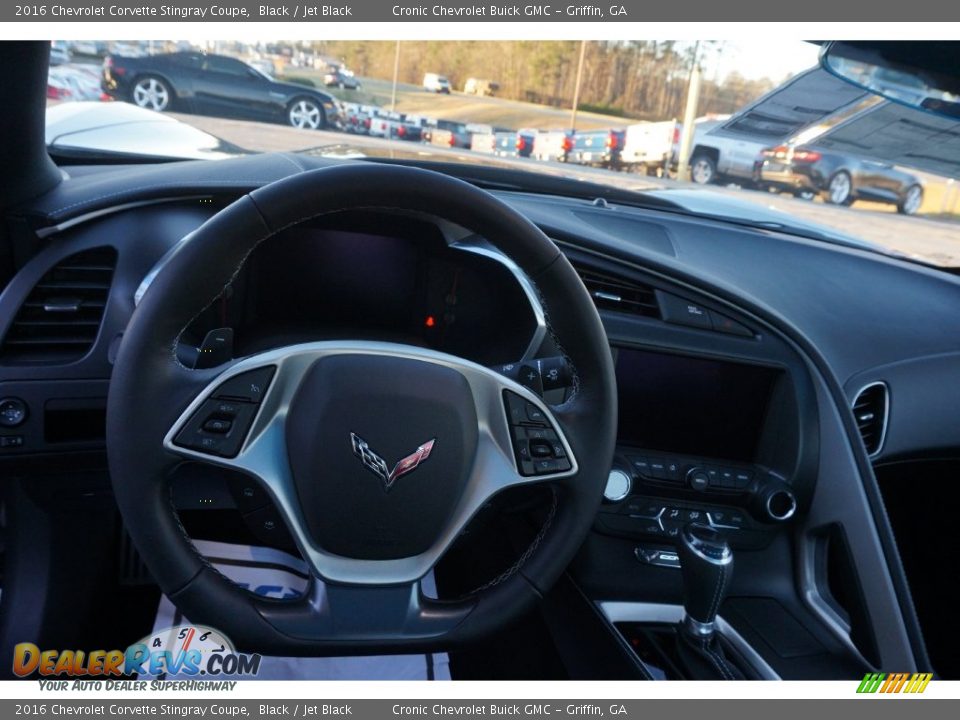 2016 Chevrolet Corvette Stingray Coupe Black / Jet Black Photo #10