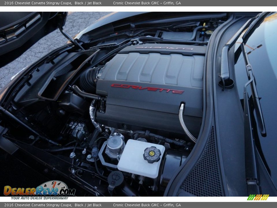 2016 Chevrolet Corvette Stingray Coupe Black / Jet Black Photo #12