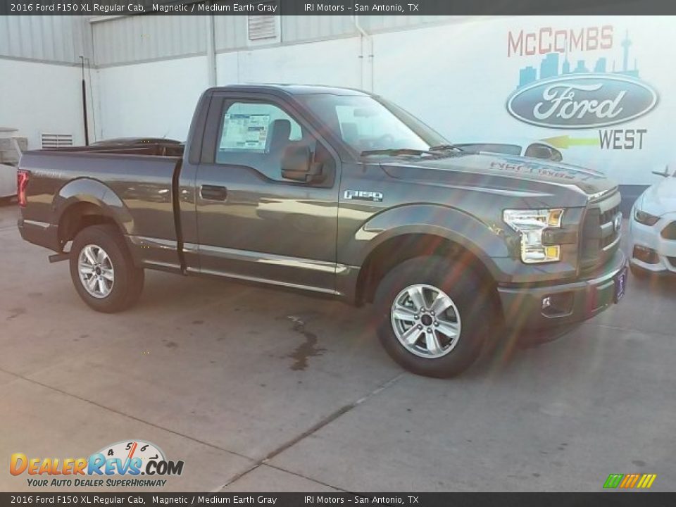 2016 Ford F150 XL Regular Cab Magnetic / Medium Earth Gray Photo #1