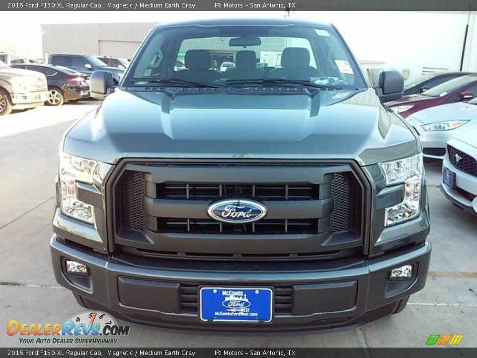 2016 Ford F150 XL Regular Cab Magnetic / Medium Earth Gray Photo #6