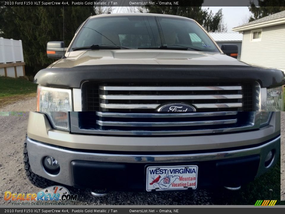 2010 Ford F150 XLT SuperCrew 4x4 Pueblo Gold Metallic / Tan Photo #2