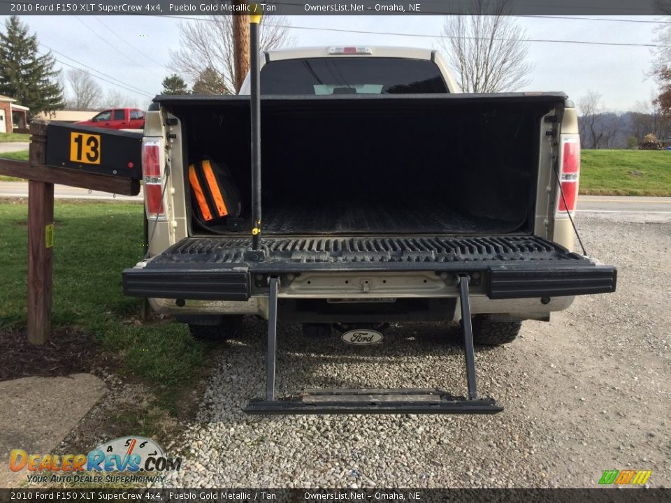 2010 Ford F150 XLT SuperCrew 4x4 Pueblo Gold Metallic / Tan Photo #3