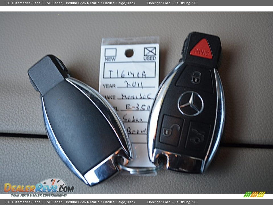 2011 Mercedes-Benz E 350 Sedan Indium Grey Metallic / Natural Beige/Black Photo #30