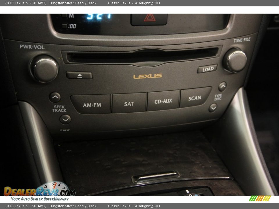 2010 Lexus IS 250 AWD Tungsten Silver Pearl / Black Photo #11