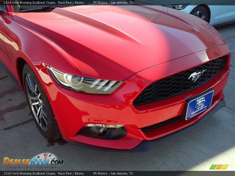 2016 Ford Mustang EcoBoost Coupe Race Red / Ebony Photo #3