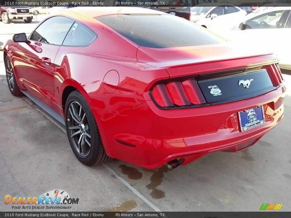 2016 Ford Mustang EcoBoost Coupe Race Red / Ebony Photo #8