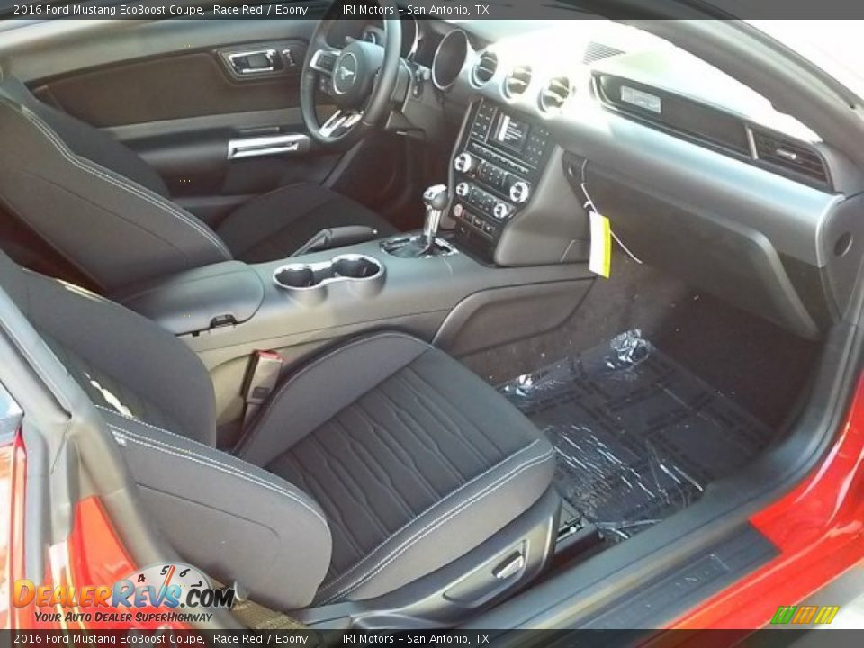 2016 Ford Mustang EcoBoost Coupe Race Red / Ebony Photo #11