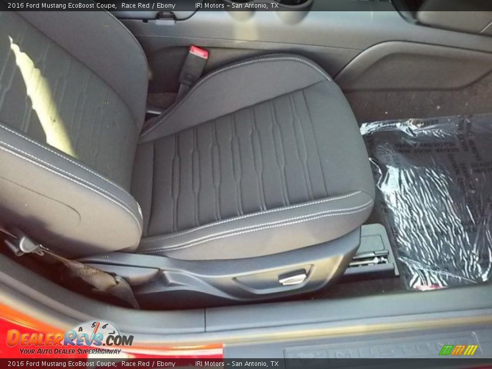 2016 Ford Mustang EcoBoost Coupe Race Red / Ebony Photo #12