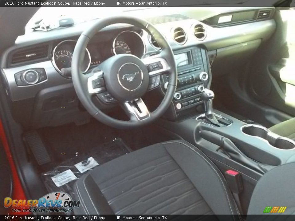2016 Ford Mustang EcoBoost Coupe Race Red / Ebony Photo #17