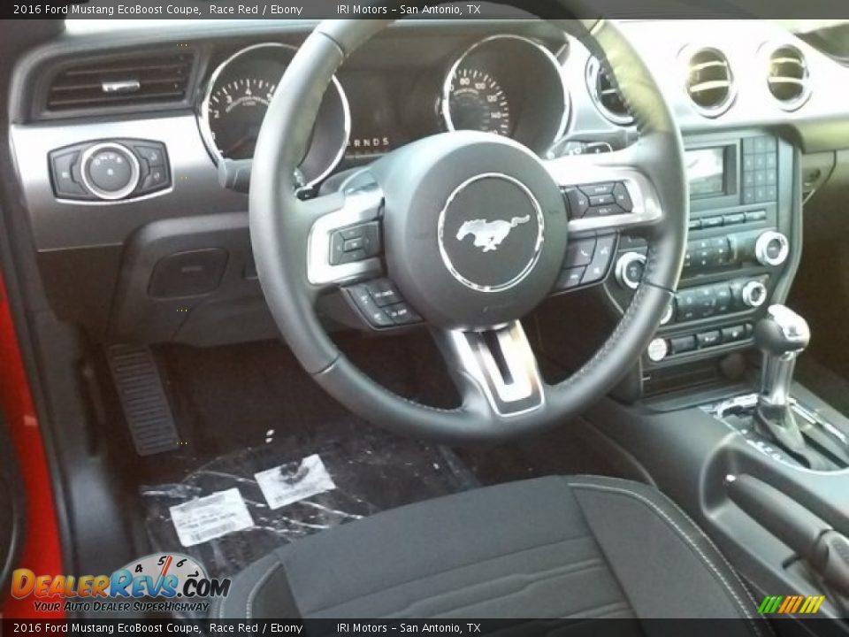 2016 Ford Mustang EcoBoost Coupe Race Red / Ebony Photo #18