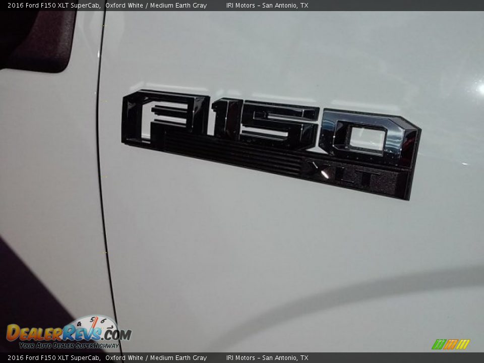 2016 Ford F150 XLT SuperCab Oxford White / Medium Earth Gray Photo #5