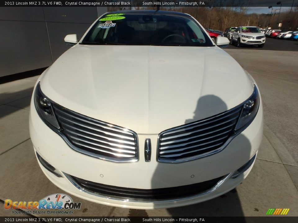 2013 Lincoln MKZ 3.7L V6 FWD Crystal Champagne / Charcoal Black Photo #8