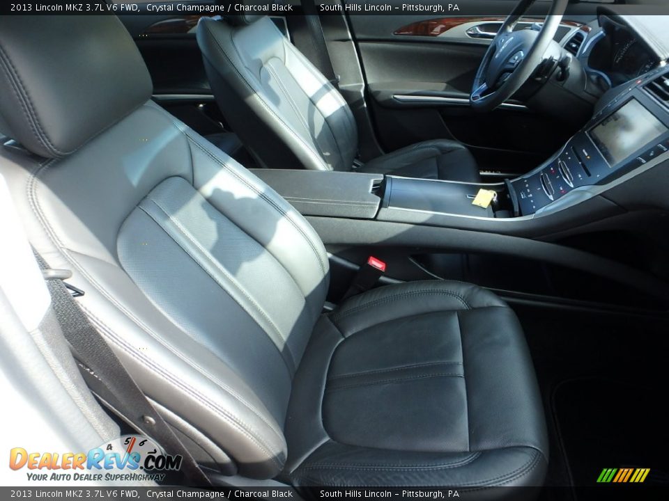 2013 Lincoln MKZ 3.7L V6 FWD Crystal Champagne / Charcoal Black Photo #10