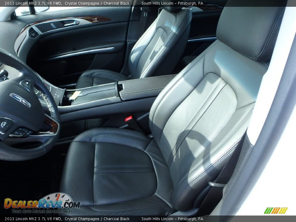2013 Lincoln MKZ 3.7L V6 FWD Crystal Champagne / Charcoal Black Photo #15
