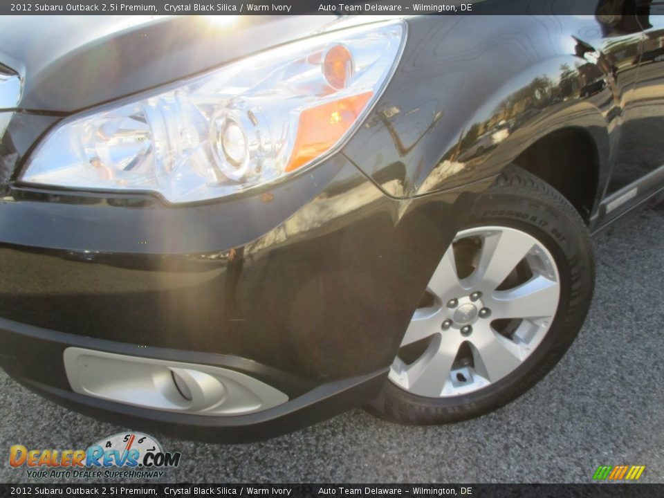 2012 Subaru Outback 2.5i Premium Crystal Black Silica / Warm Ivory Photo #36