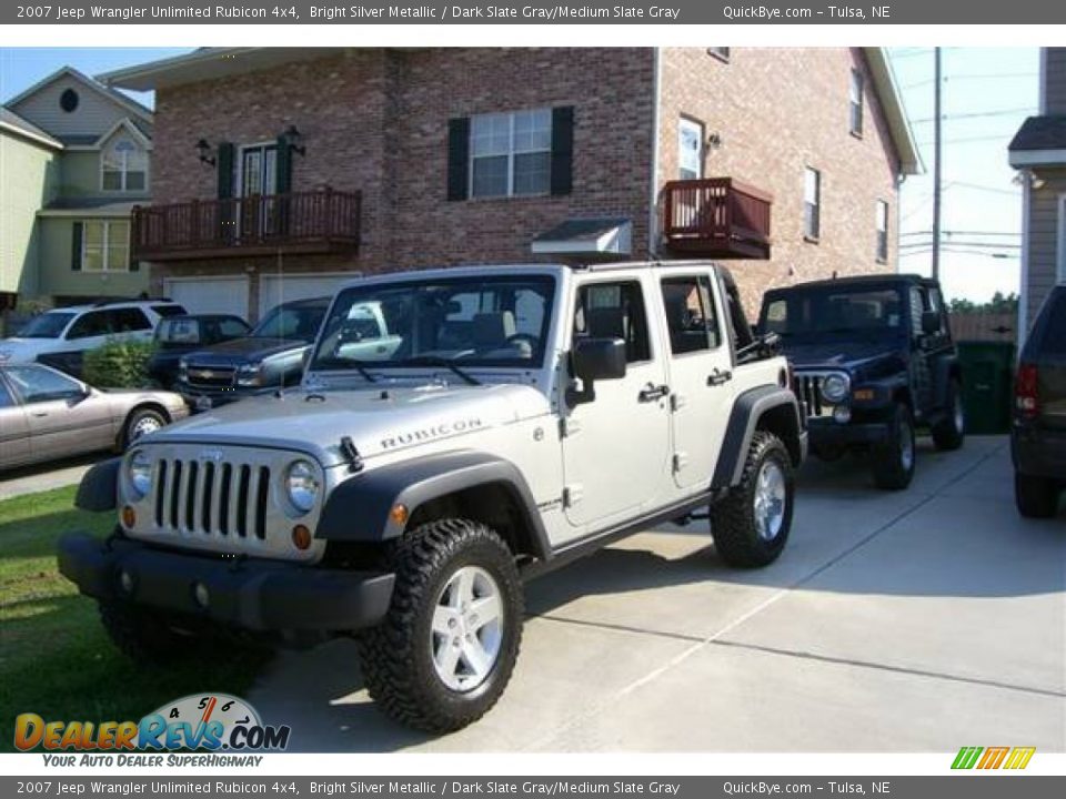 Front 3/4 View of 2007 Jeep Wrangler Unlimited Rubicon 4x4 Photo #1