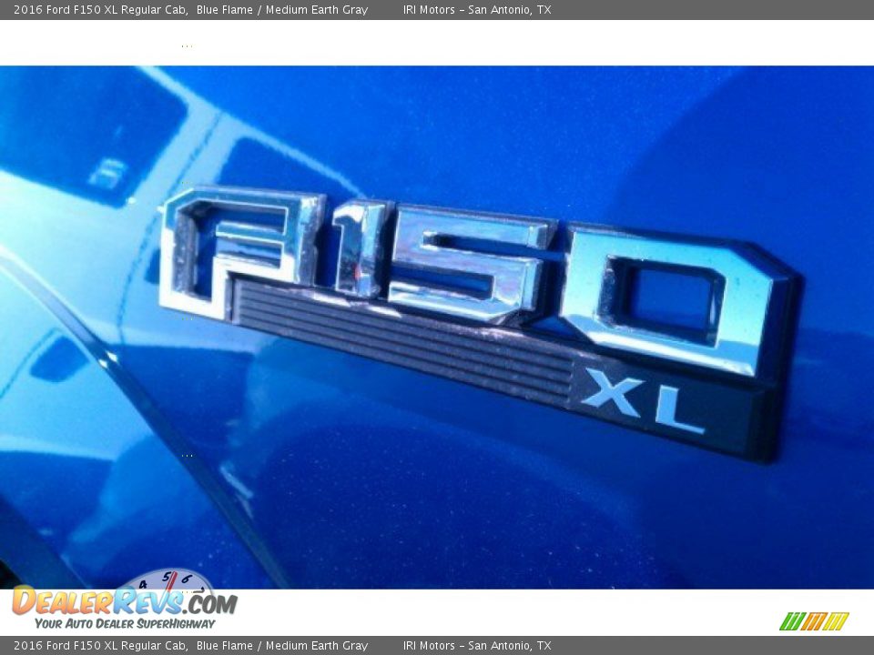 2016 Ford F150 XL Regular Cab Blue Flame / Medium Earth Gray Photo #3