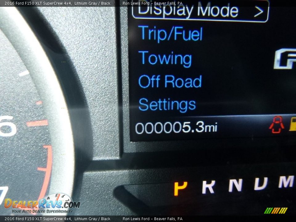 2016 Ford F150 XLT SuperCrew 4x4 Lithium Gray / Black Photo #20
