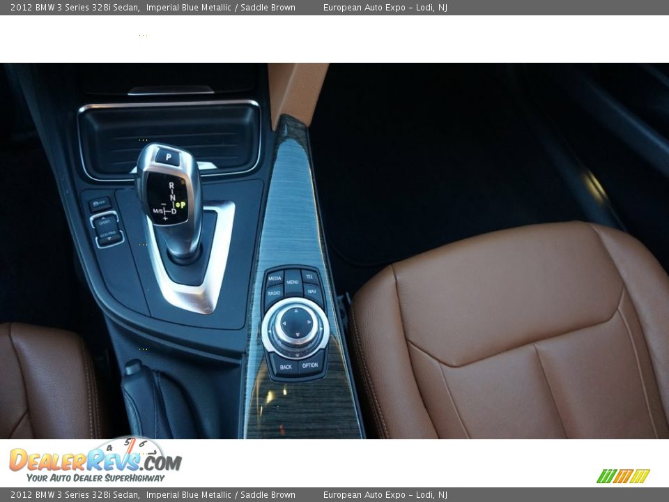 2012 BMW 3 Series 328i Sedan Imperial Blue Metallic / Saddle Brown Photo #20