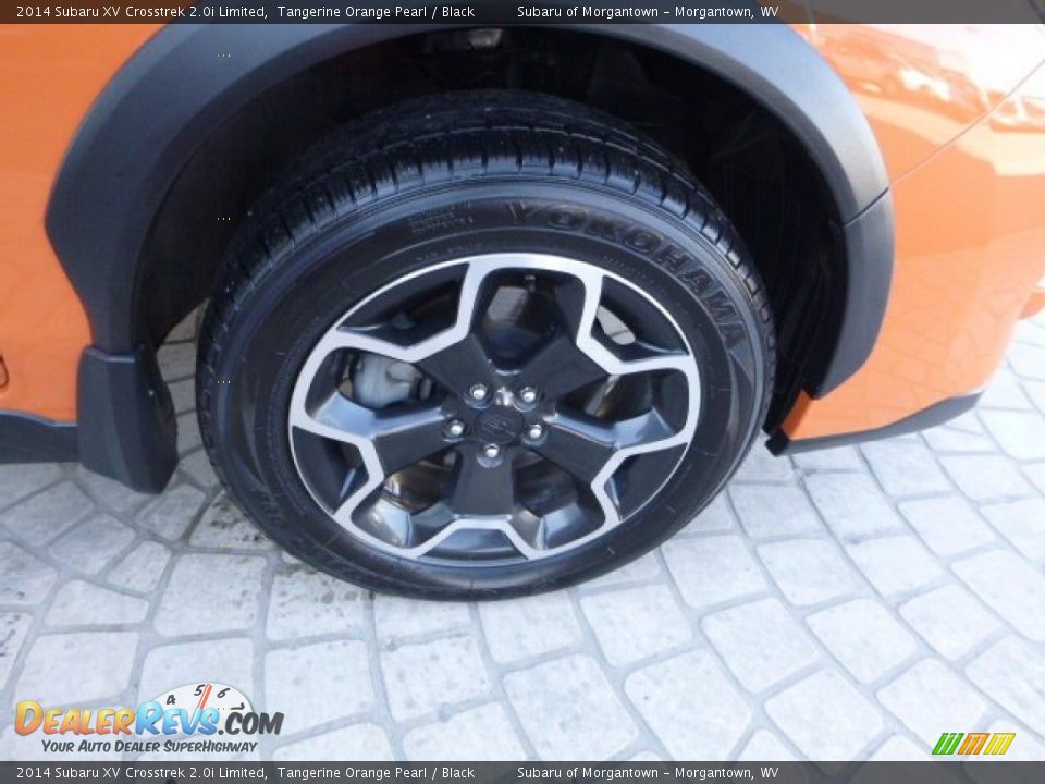 2014 Subaru XV Crosstrek 2.0i Limited Tangerine Orange Pearl / Black Photo #2