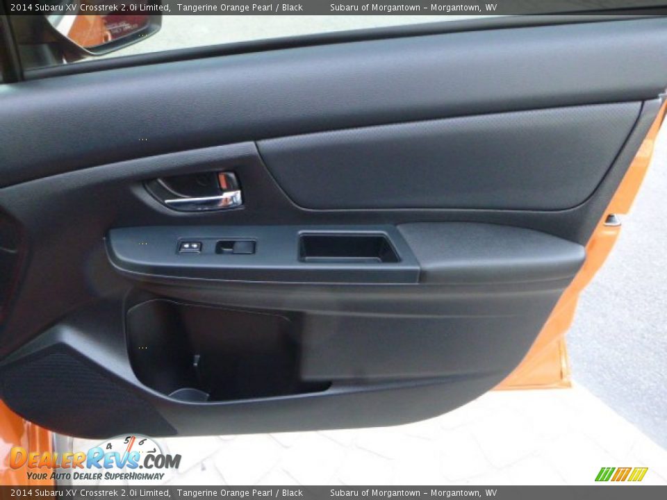 2014 Subaru XV Crosstrek 2.0i Limited Tangerine Orange Pearl / Black Photo #3