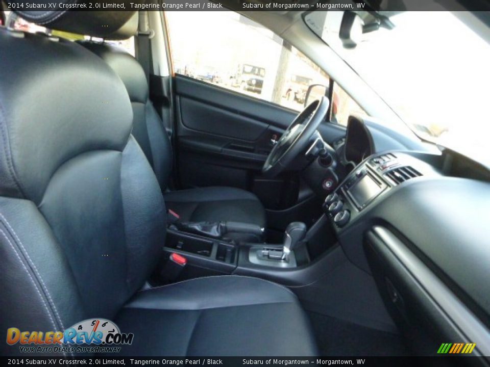 2014 Subaru XV Crosstrek 2.0i Limited Tangerine Orange Pearl / Black Photo #4