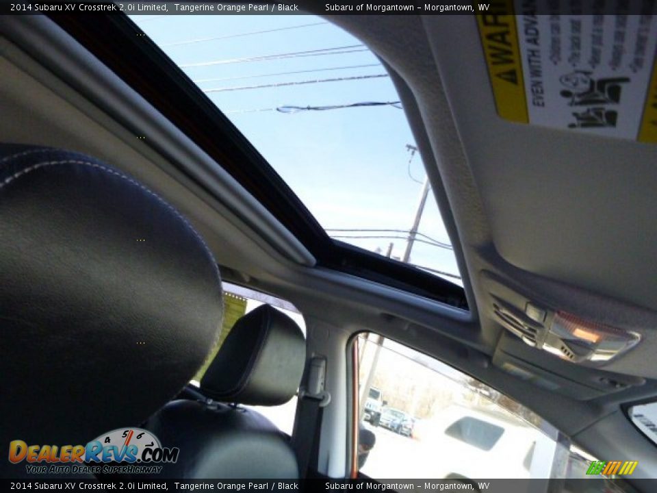 2014 Subaru XV Crosstrek 2.0i Limited Tangerine Orange Pearl / Black Photo #6