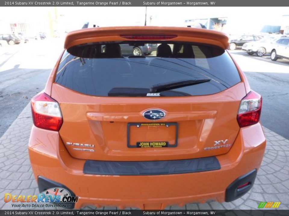 2014 Subaru XV Crosstrek 2.0i Limited Tangerine Orange Pearl / Black Photo #9