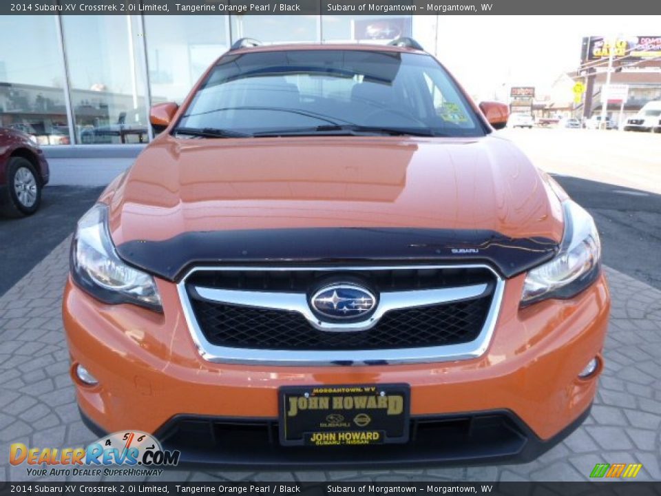 2014 Subaru XV Crosstrek 2.0i Limited Tangerine Orange Pearl / Black Photo #14
