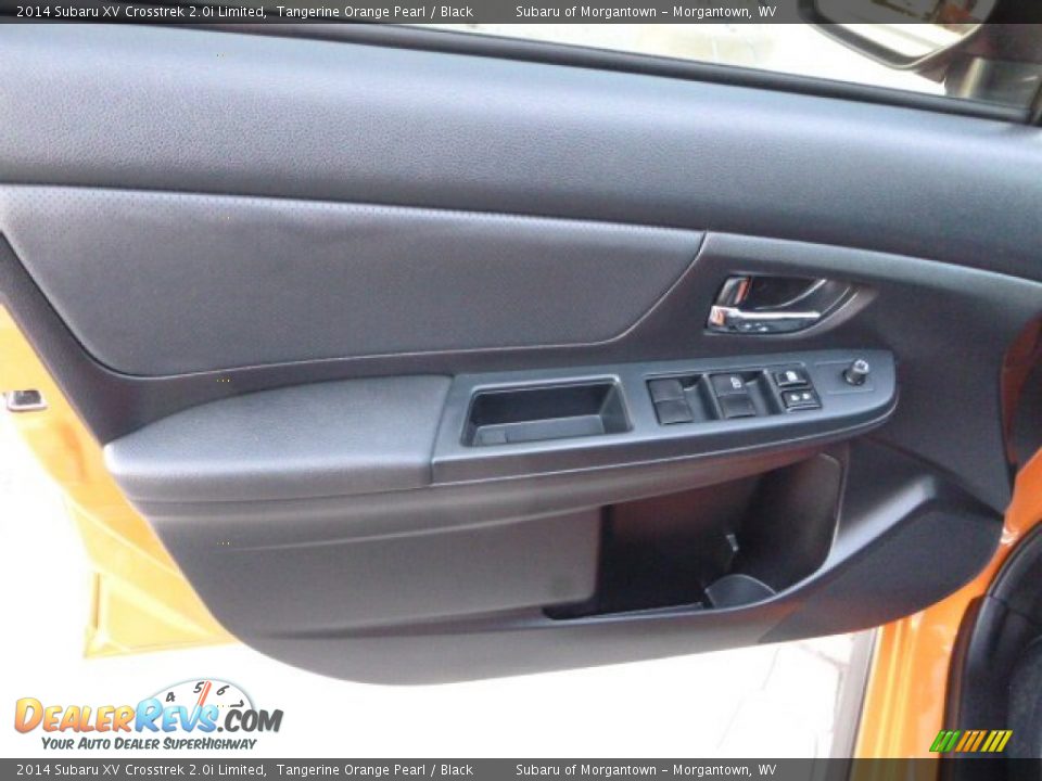 2014 Subaru XV Crosstrek 2.0i Limited Tangerine Orange Pearl / Black Photo #15