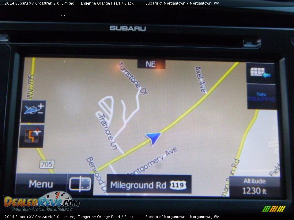 2014 Subaru XV Crosstrek 2.0i Limited Tangerine Orange Pearl / Black Photo #20