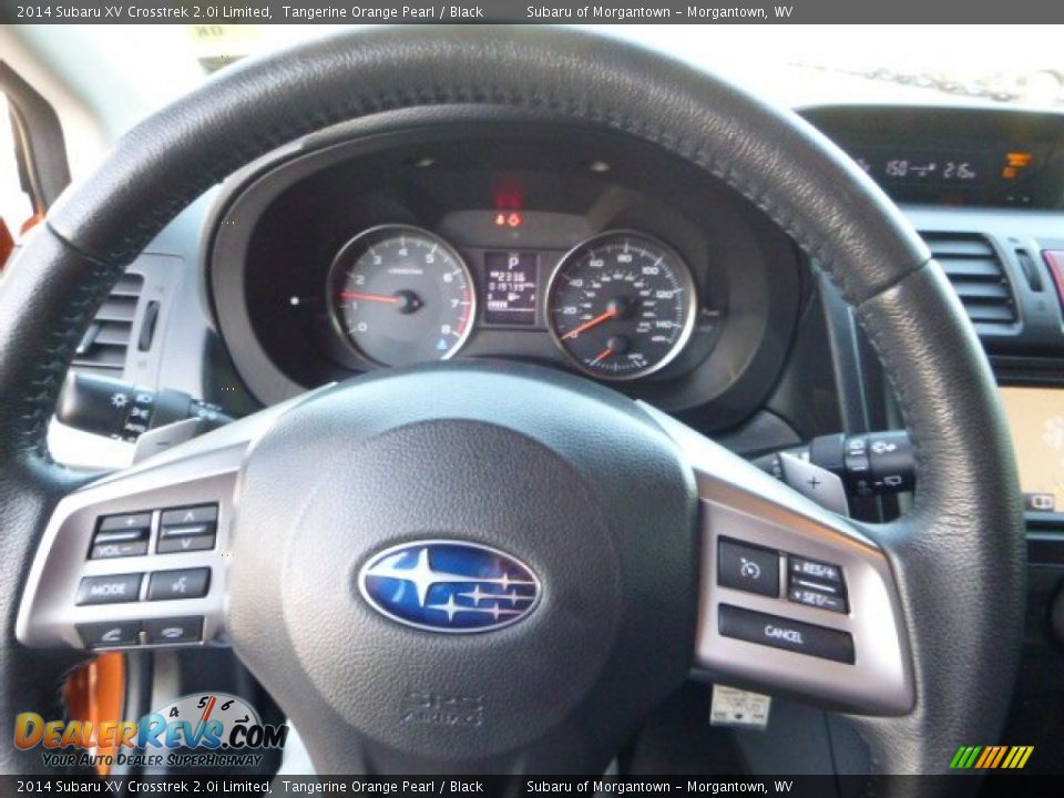 2014 Subaru XV Crosstrek 2.0i Limited Tangerine Orange Pearl / Black Photo #23