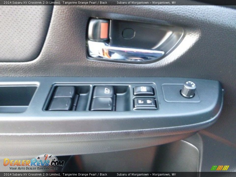 2014 Subaru XV Crosstrek 2.0i Limited Tangerine Orange Pearl / Black Photo #25