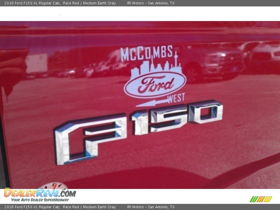 2016 Ford F150 XL Regular Cab Race Red / Medium Earth Gray Photo #19