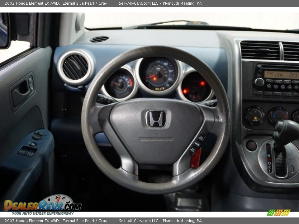 2003 Honda Element EX AWD Eternal Blue Pearl / Gray Photo #29